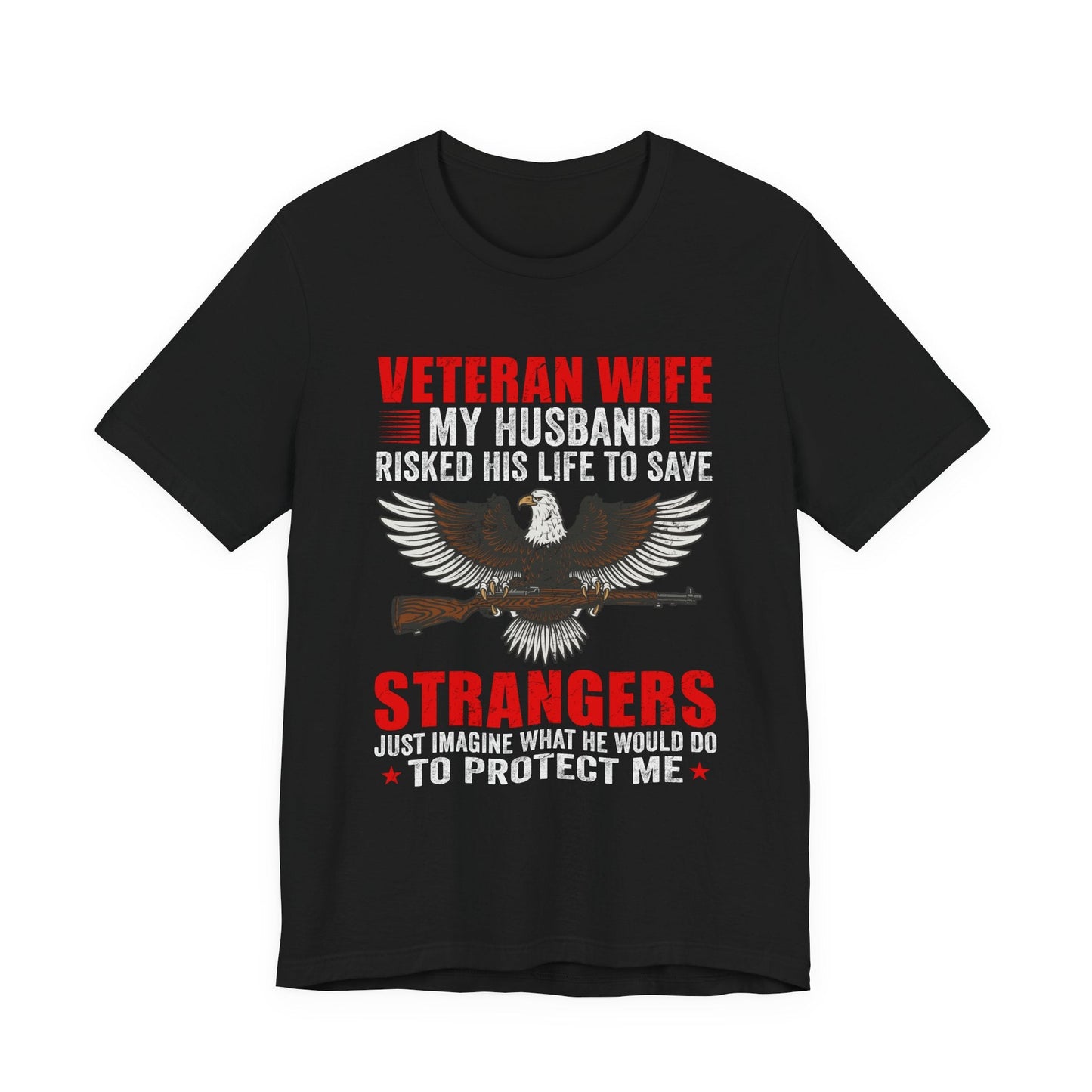 Army Veteran Patriotic Graphic Design Unisex Cotton T-Shirt v40