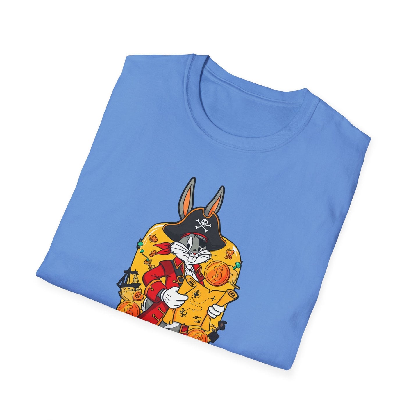 Bugs Bunny Shirt Unisex T Shirt Cartoon Design Animation Tee Gildan Softstyle 64000