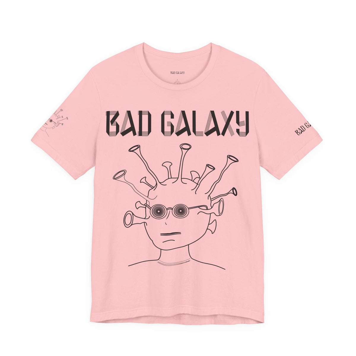 Alien Graphic Unisex Cotton Bella+Canvas Tee with Art Design b54