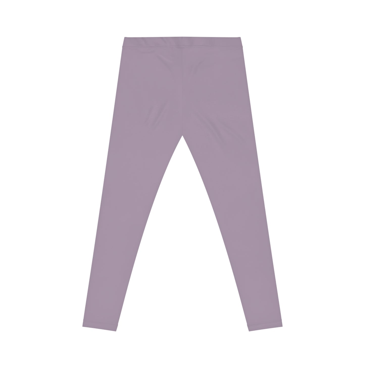 Mauve Ash Color Women's Poly-Span Casual Leggings XS-2XL