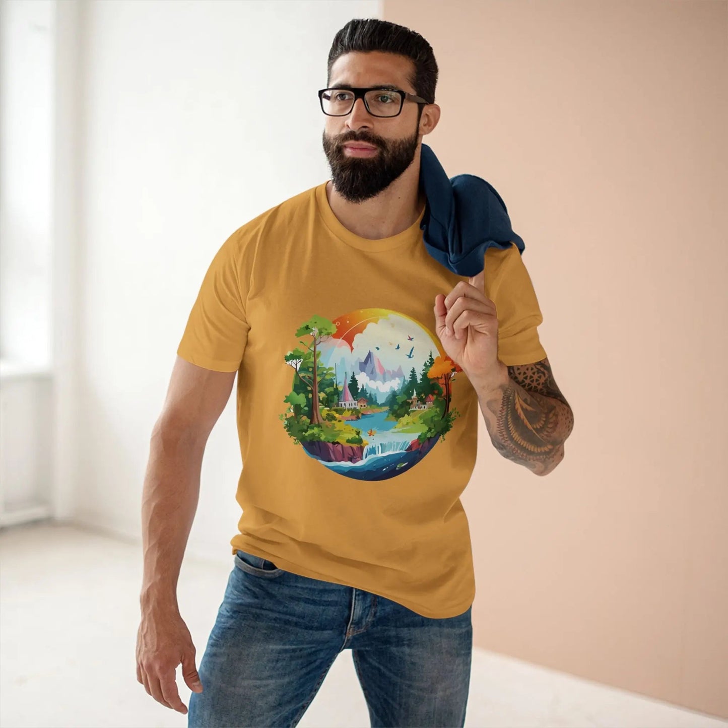 Fantasy Graphic Unisex 100 Cotton Staple Tee 25