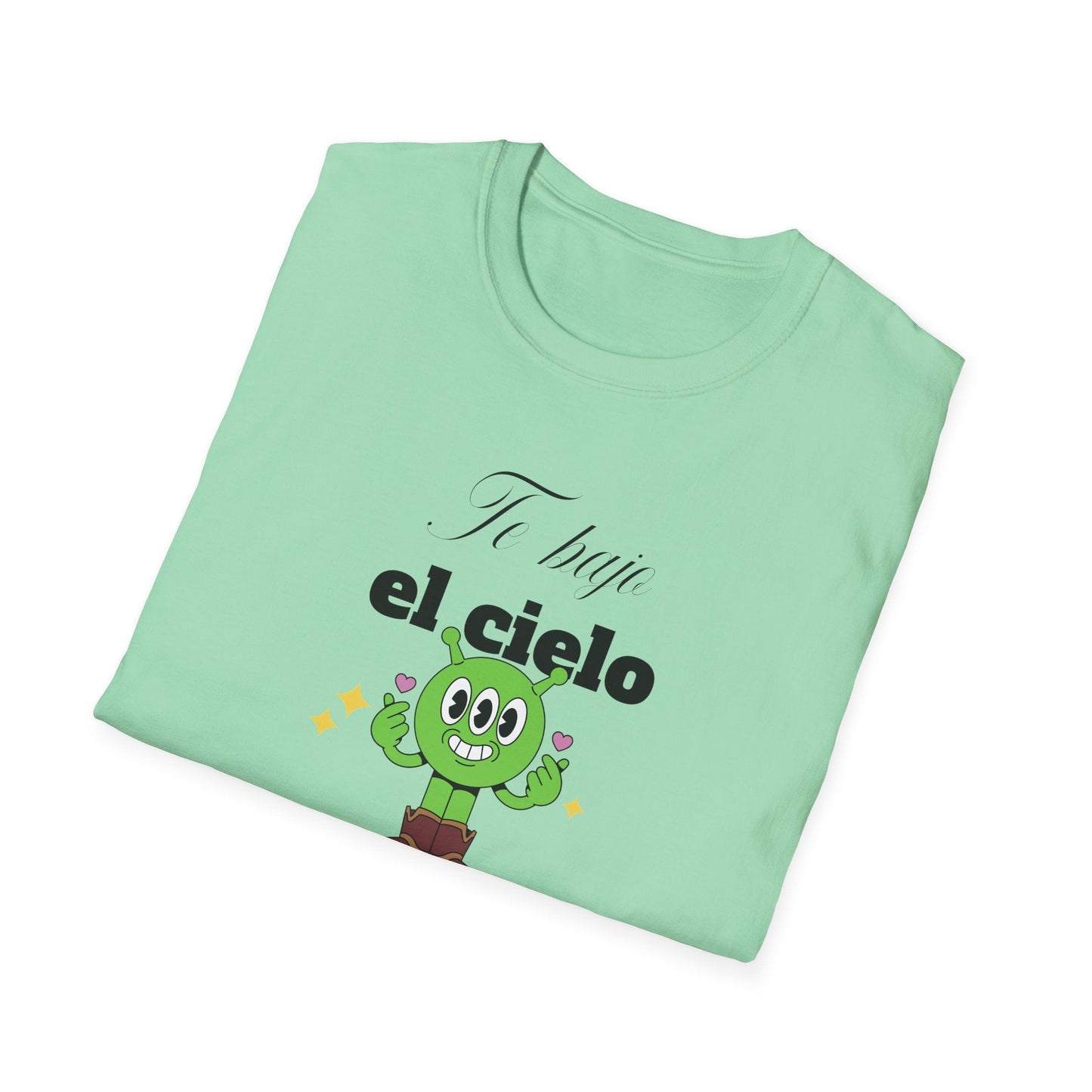 TShirt  Spanish Te llevo el cielo y las estrellas Cute Cactus Graphic