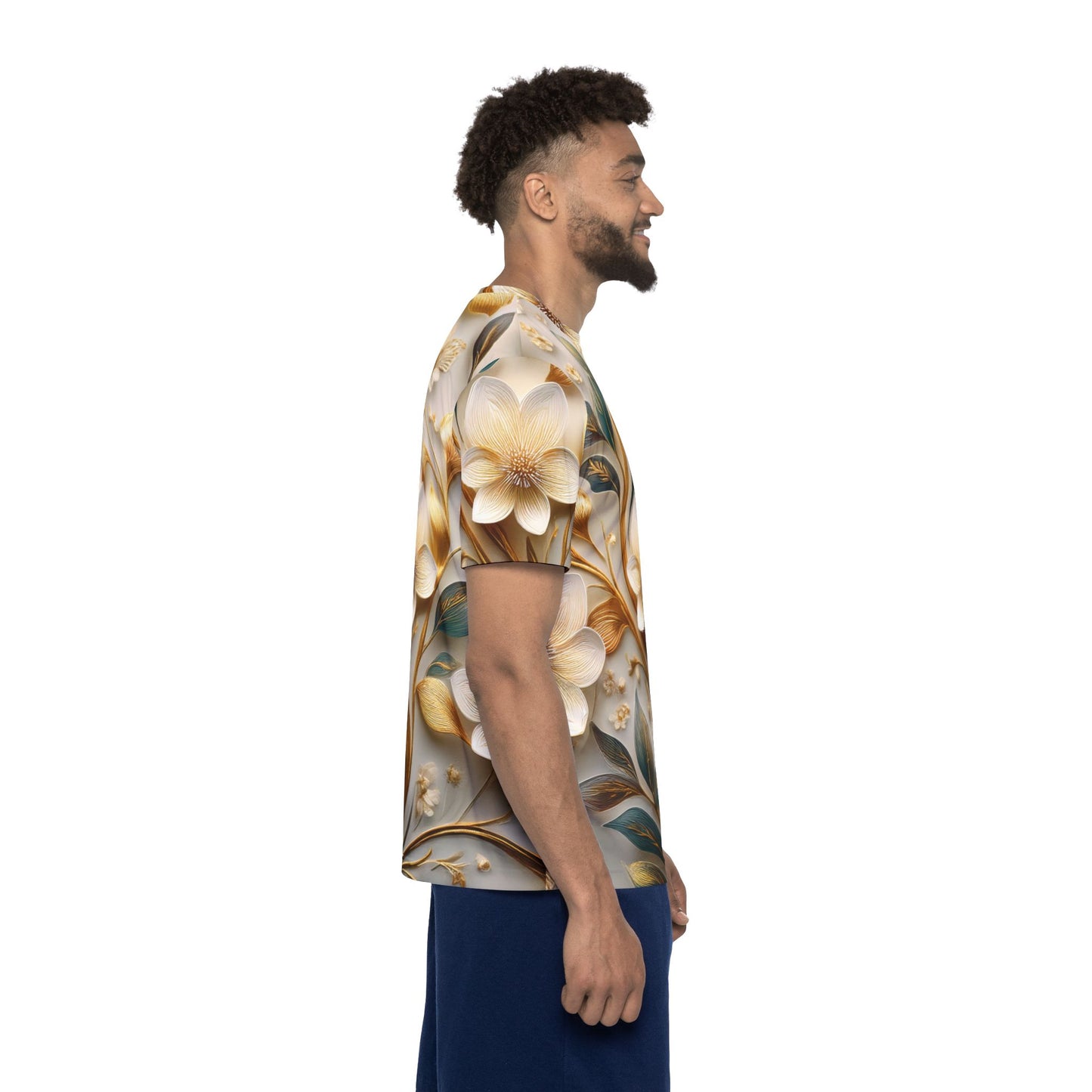 Unisex Floral Shirt, Floral Tee Shirt, Floral T-Shirt, T Shirt with Flowers 15