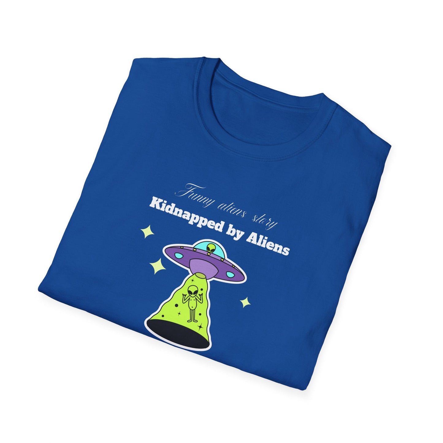Alien Abduction Graphic Tee  Kidnapped by Aliens Funny UFO Shirt