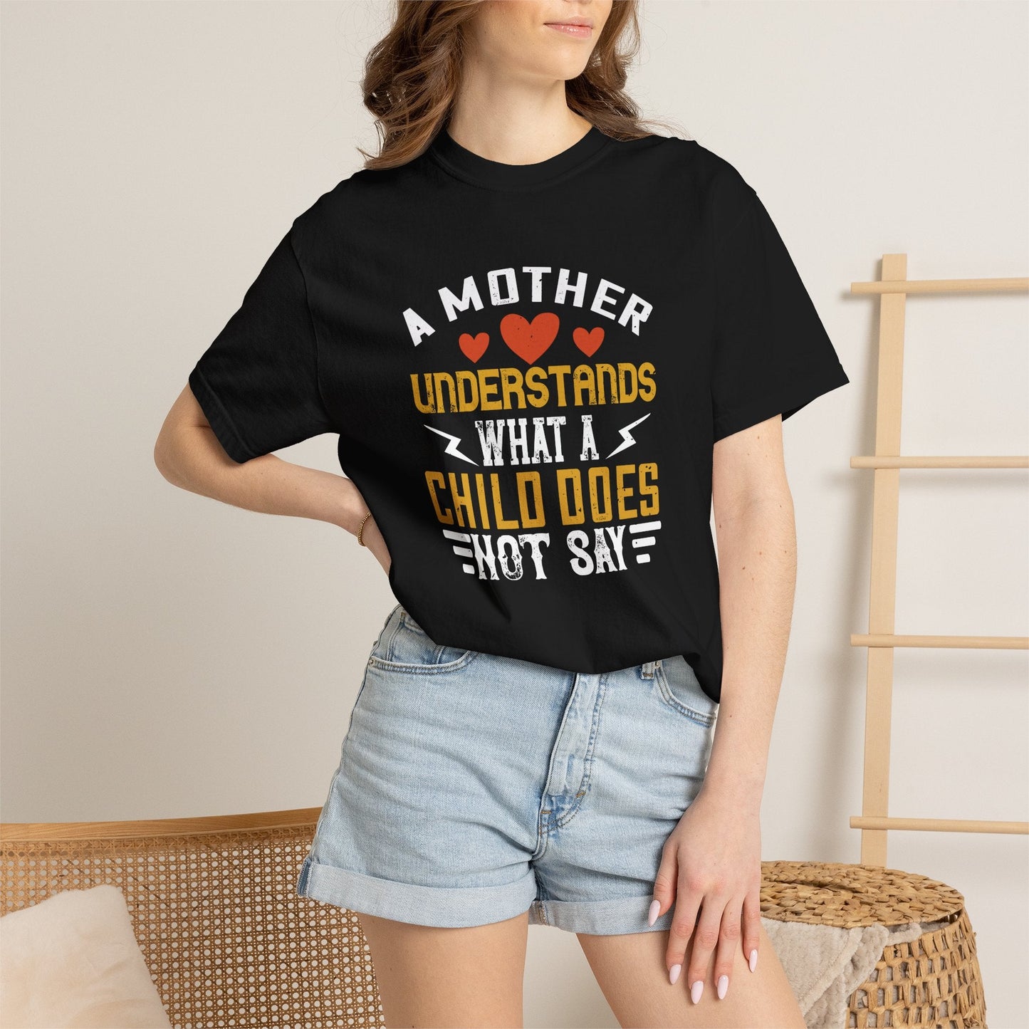 Mom T-shirt Mother Day Mama Tee Unisex Comfort Colors Garment-Dyed Cotton h56