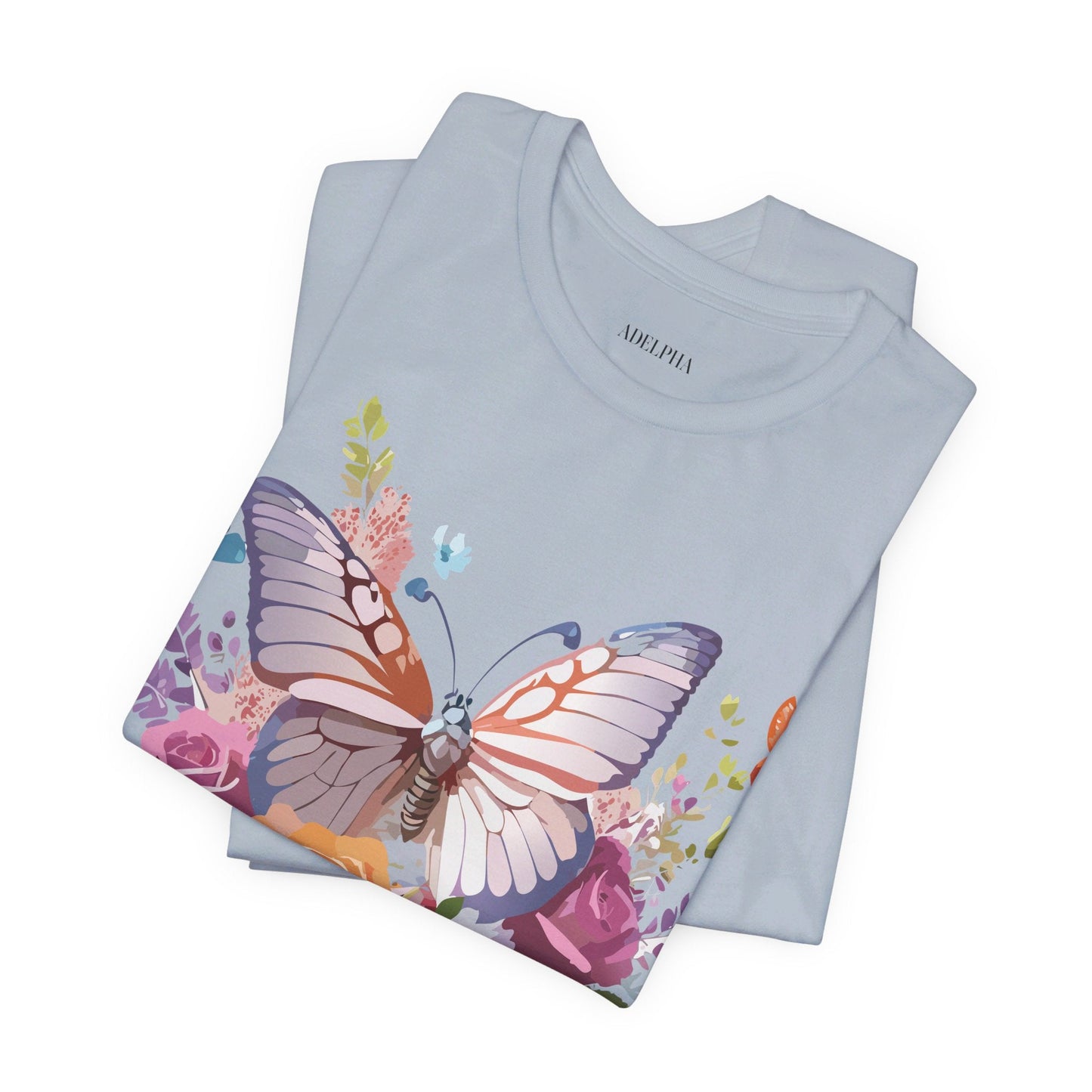 Butterfly Graphic Tee Unisex Jersey Short Sleeve By Adelpha Art Design