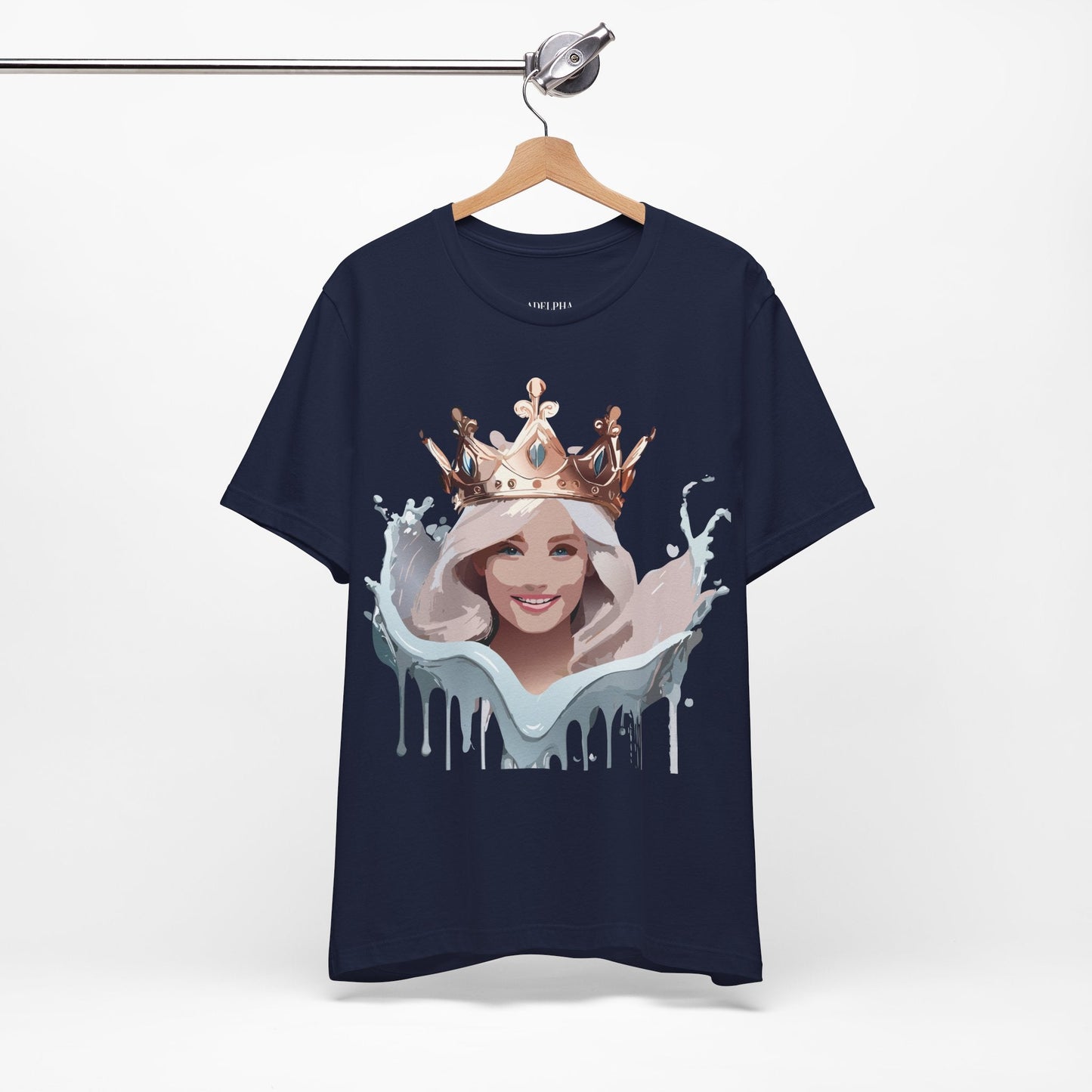 Queen Graphic T Shirt Unisex Vintage Art Tee From Adelpha With Original Artwork Details