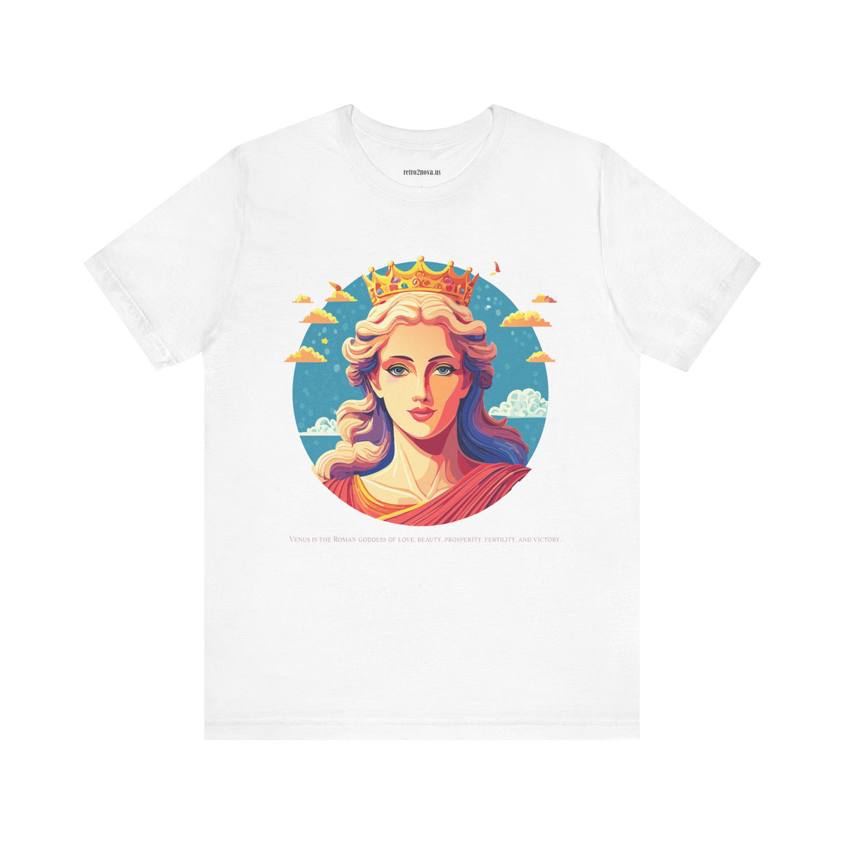 Goddess Graphic Unisex Cotton Bella+Canvas Tee with Venus
