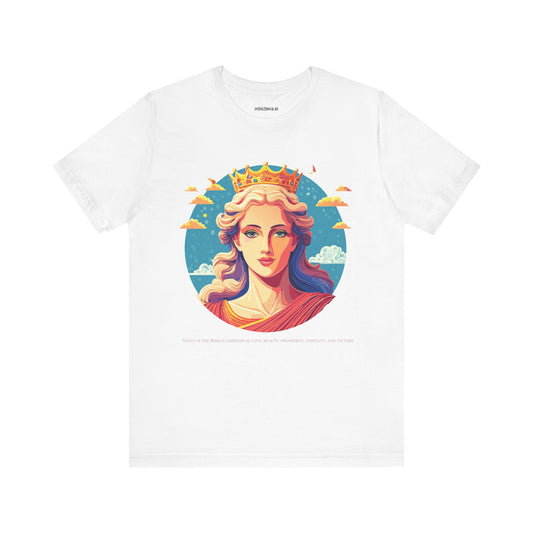 Goddess Graphic Unisex Cotton Bella+Canvas Tee with Venus