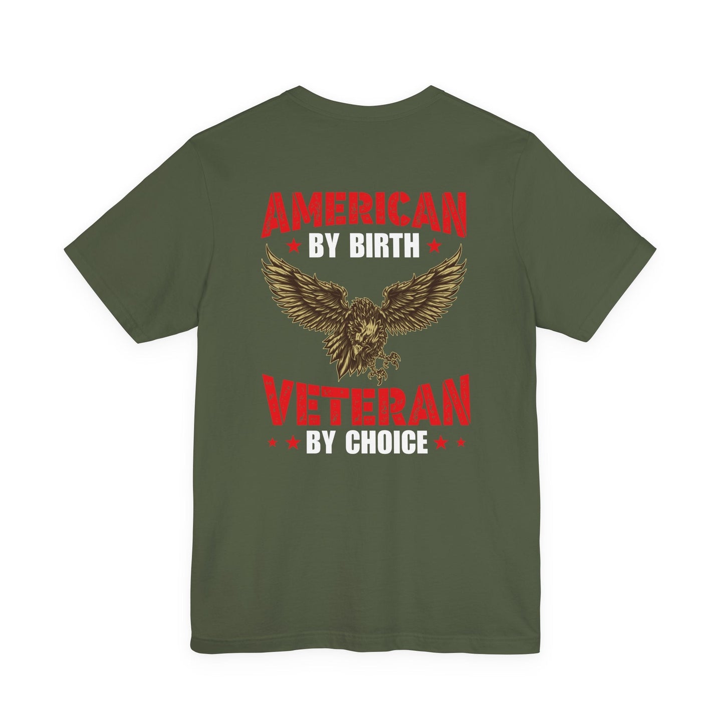 Army Veteran Patriotic Graphic Design Unisex Cotton T-Shirt v23