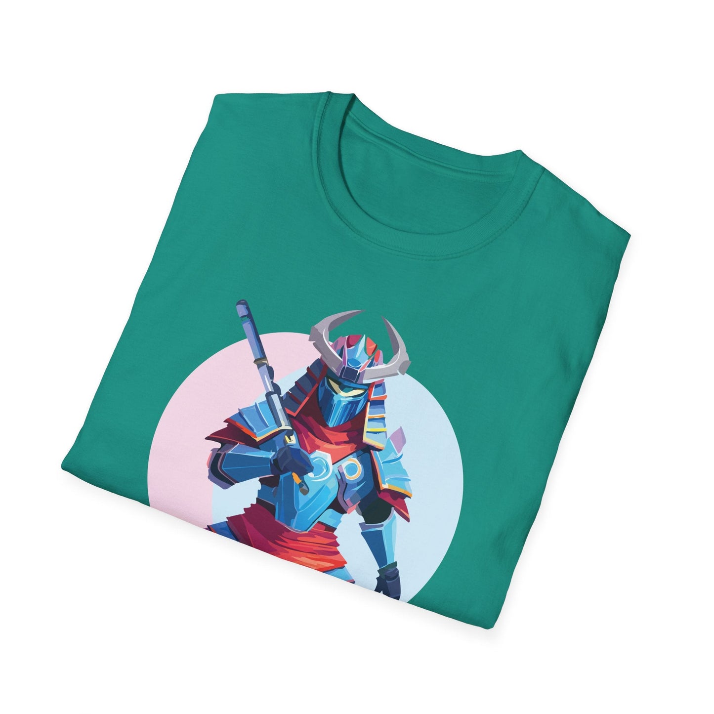 Samurai T Shirt Unisex Softstyle Tee Made From 100 Percent Ring Spun Cotton Gildan 64000
