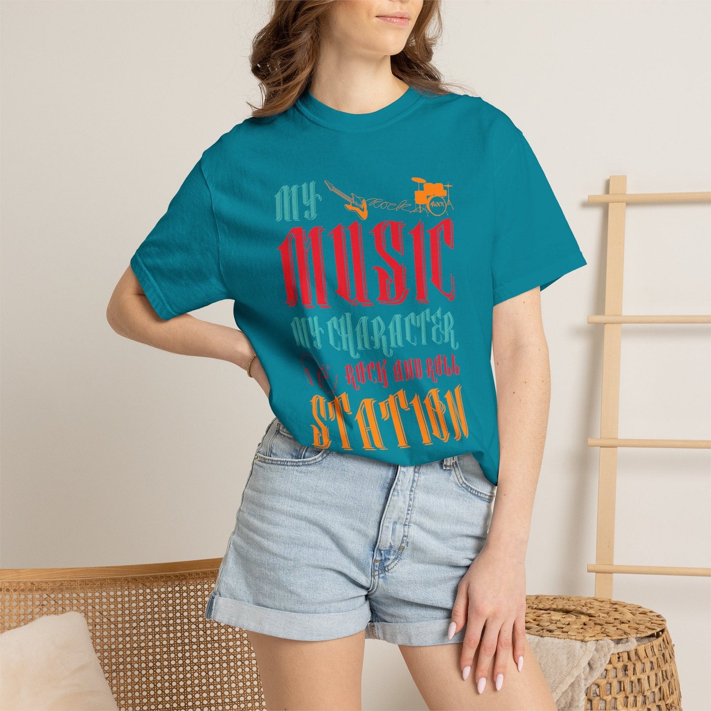 Music Graphic Design Unisex Cotton T-shirt 039