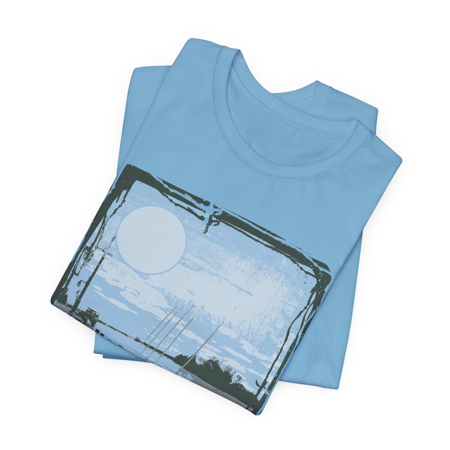 Yacht Club Retro Poster Graphic Design Tee, Yacht Club Shirt, Vintage Tees, Art Design T-Shirt, Graphic Tee, Retro Art Shirts