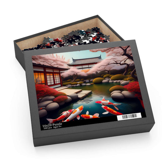 Zen Garden Puzzle 500-Chipboard Pieces in Box | Kids Puzzles Size: 16" x 20",  Ages 9+ and Family pn57