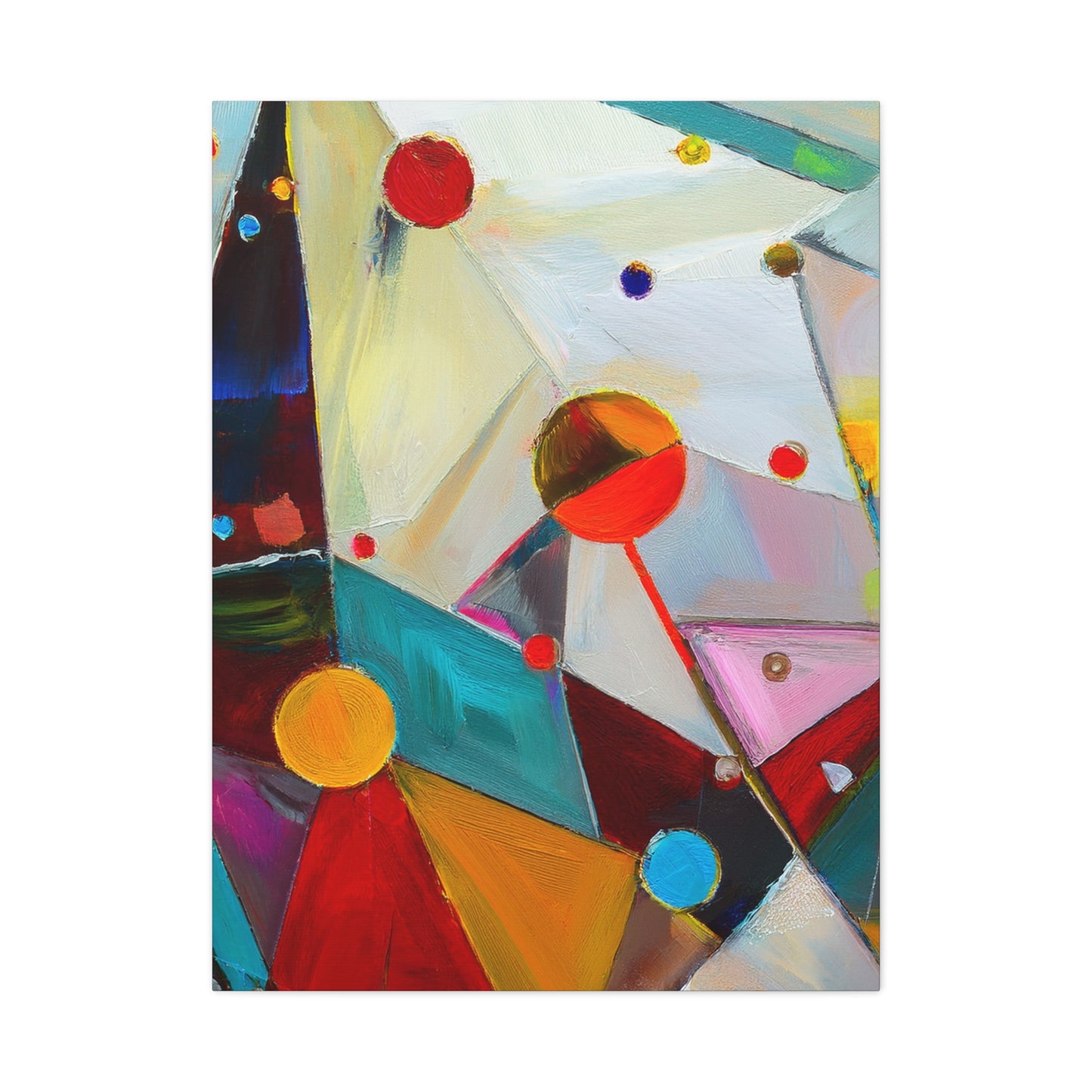 Abstract Oil Painting Print Canvas 20x24,20x30,24x30 24x32,24x36,30x40 32x48,36x48,40x60 Pine-Wood Inner Frame ABS-172