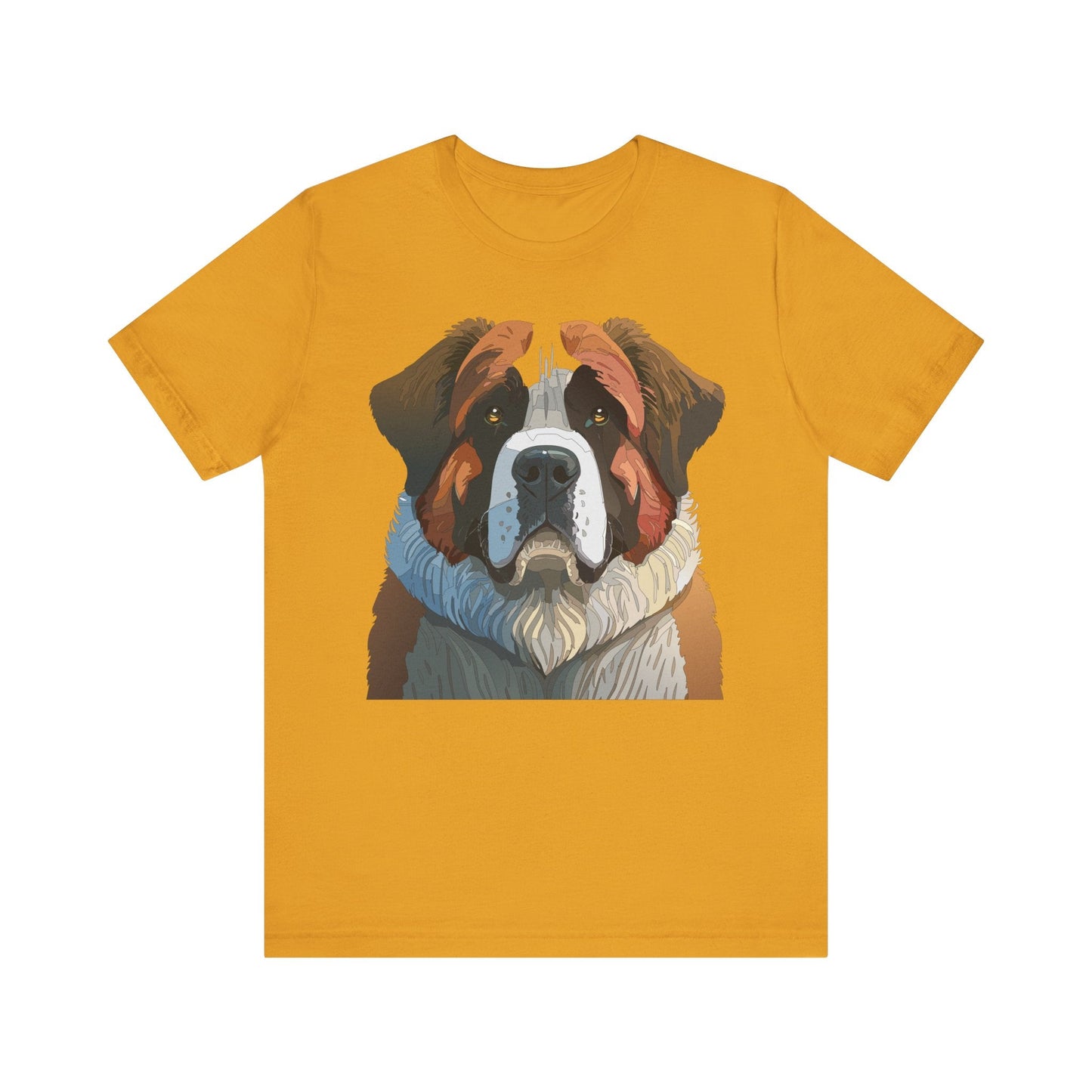 Unisex Animal Shirt Art Design Tee With Wild Animals Print Casual Comfort Wear Everyday Style