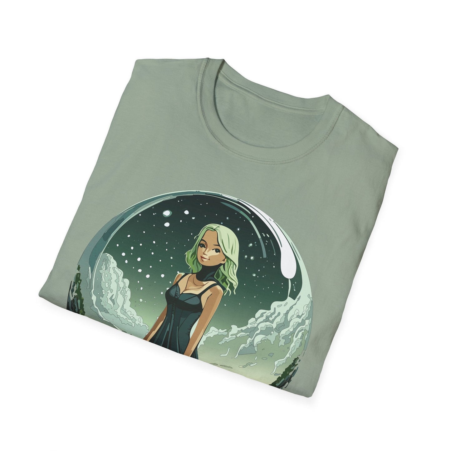 Womens Graphic T Shirt Art Design Tee Ladies Short Sleeve Softstyle 64000 Cotton Ring Spun