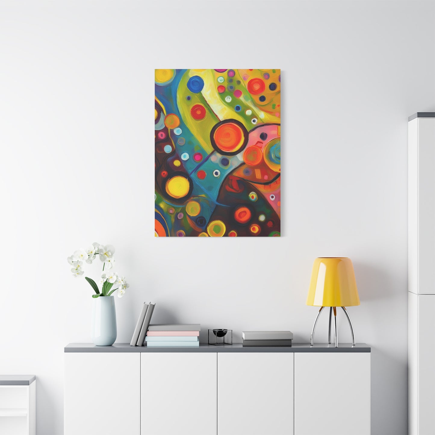 Abstract Oil Painting Print Canvas 20x24,20x30,24x30 24x32,24x36,30x40 32x48,36x48,40x60 Pine-Wood Inner Frame ABS-125