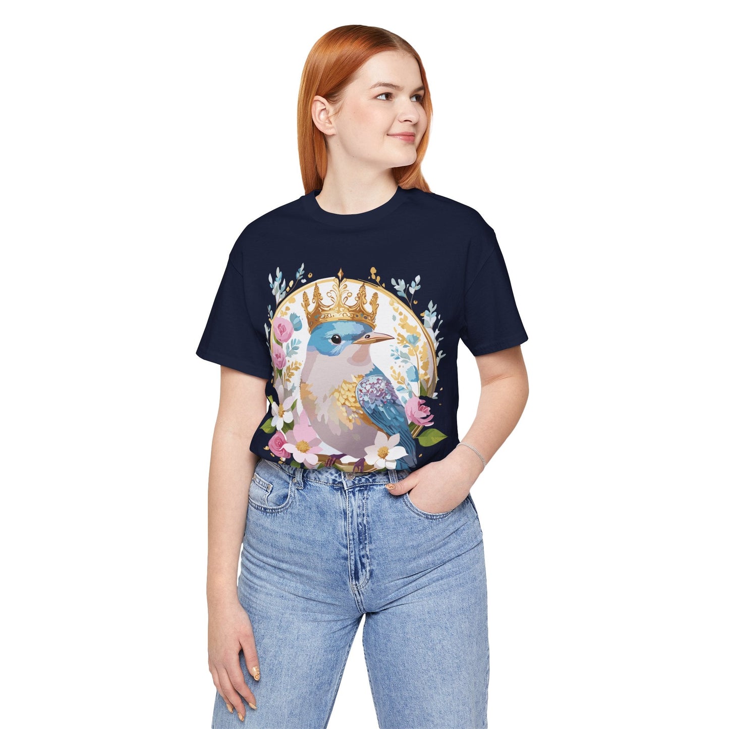 Adelpha Medallion Graphic Tee Unisex Jersey Short Sleeve Vintage Inspired Artwork