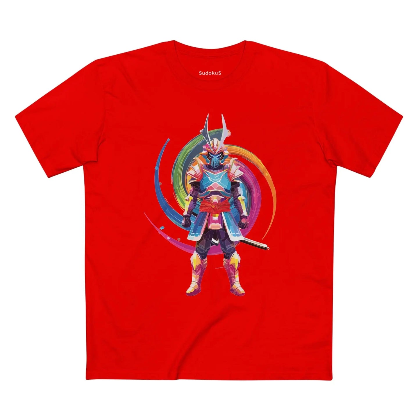 Samurai Graphic Unisex 100 Cotton Staple Tee 36