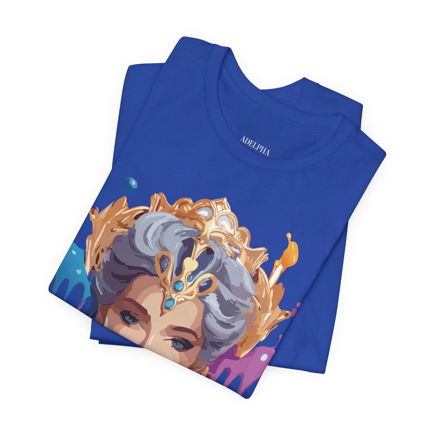 Queen Woman Portrait Graphic Unisex 100 Cotton Vintage Artwork Tee 18