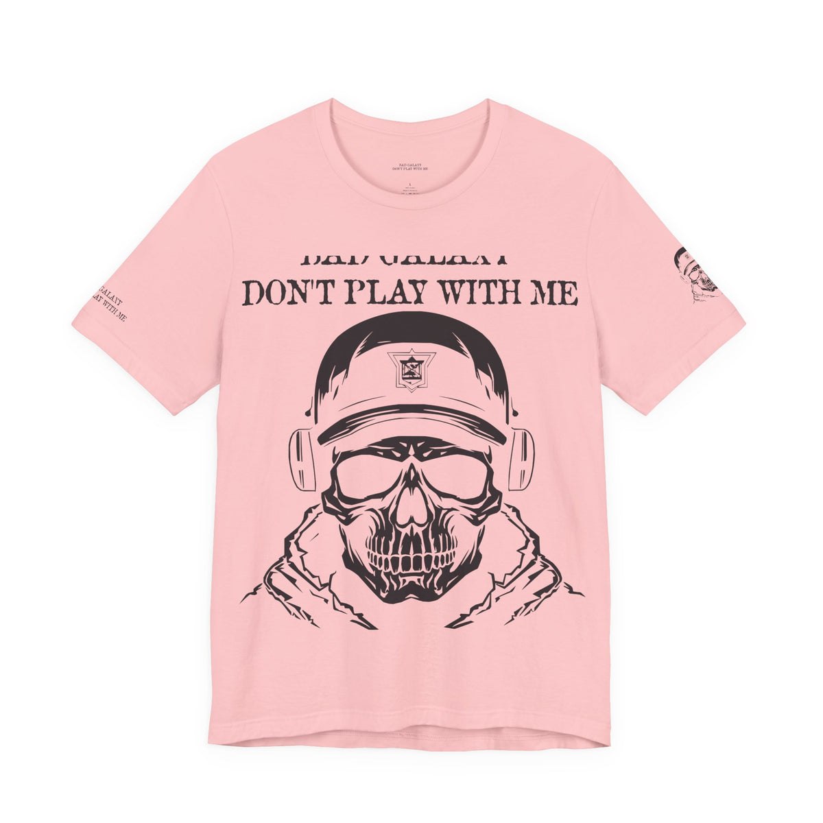 Skull Rock Graphic Unisex Cotton Bella+Canvas Tee with Art Design b43