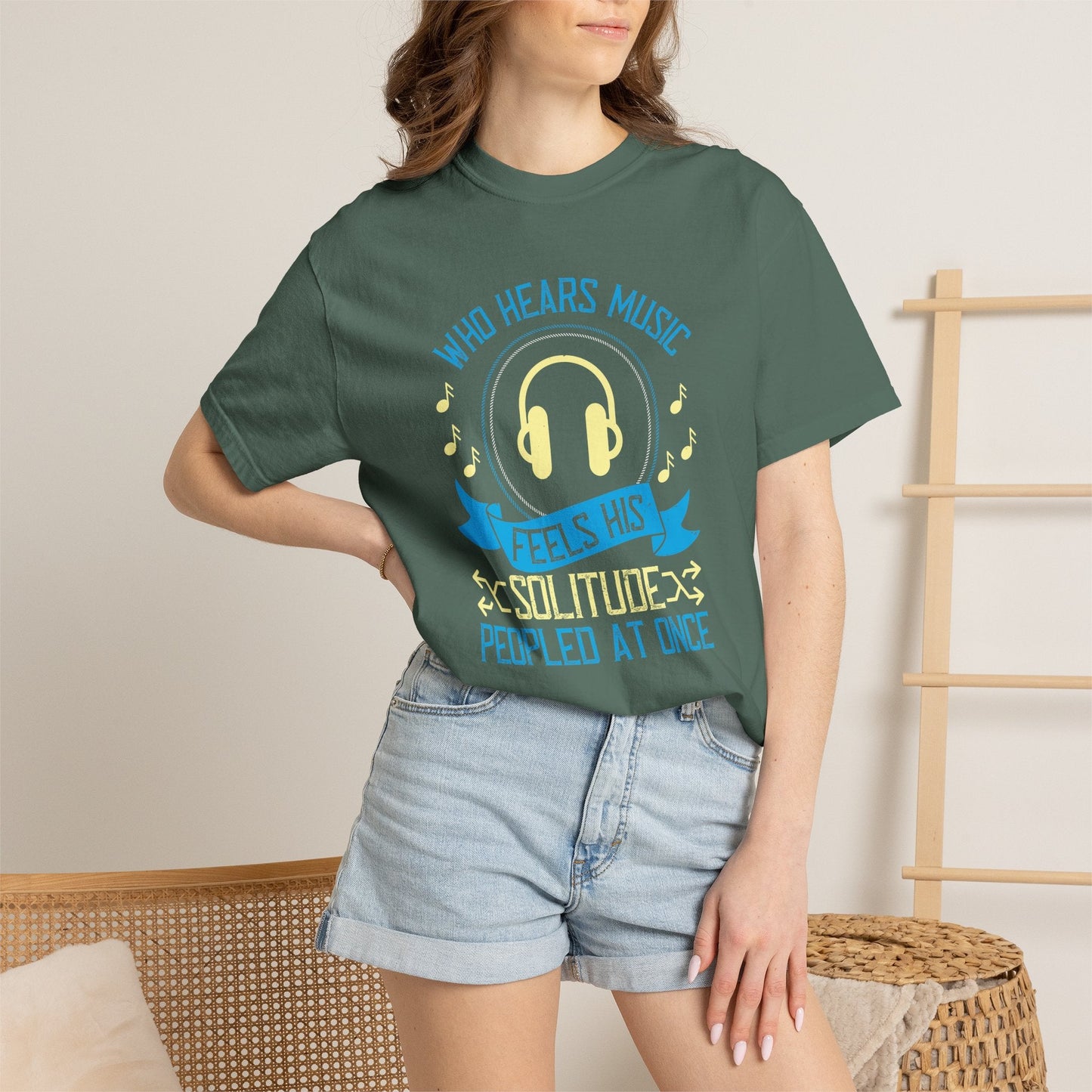 Music Graphic Design Unisex Cotton T-shirt m49