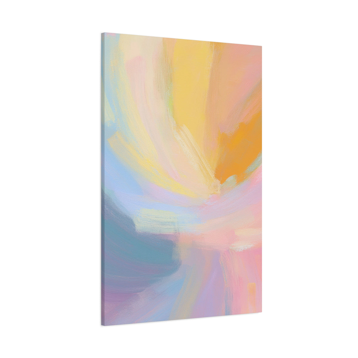Abstract Pastel Painting Print Canvas 20x24,20x30,24x30 24x32,24x36,30x40 32x48,36x48,40x60 Pine-Wood Inner Frame ABS-95
