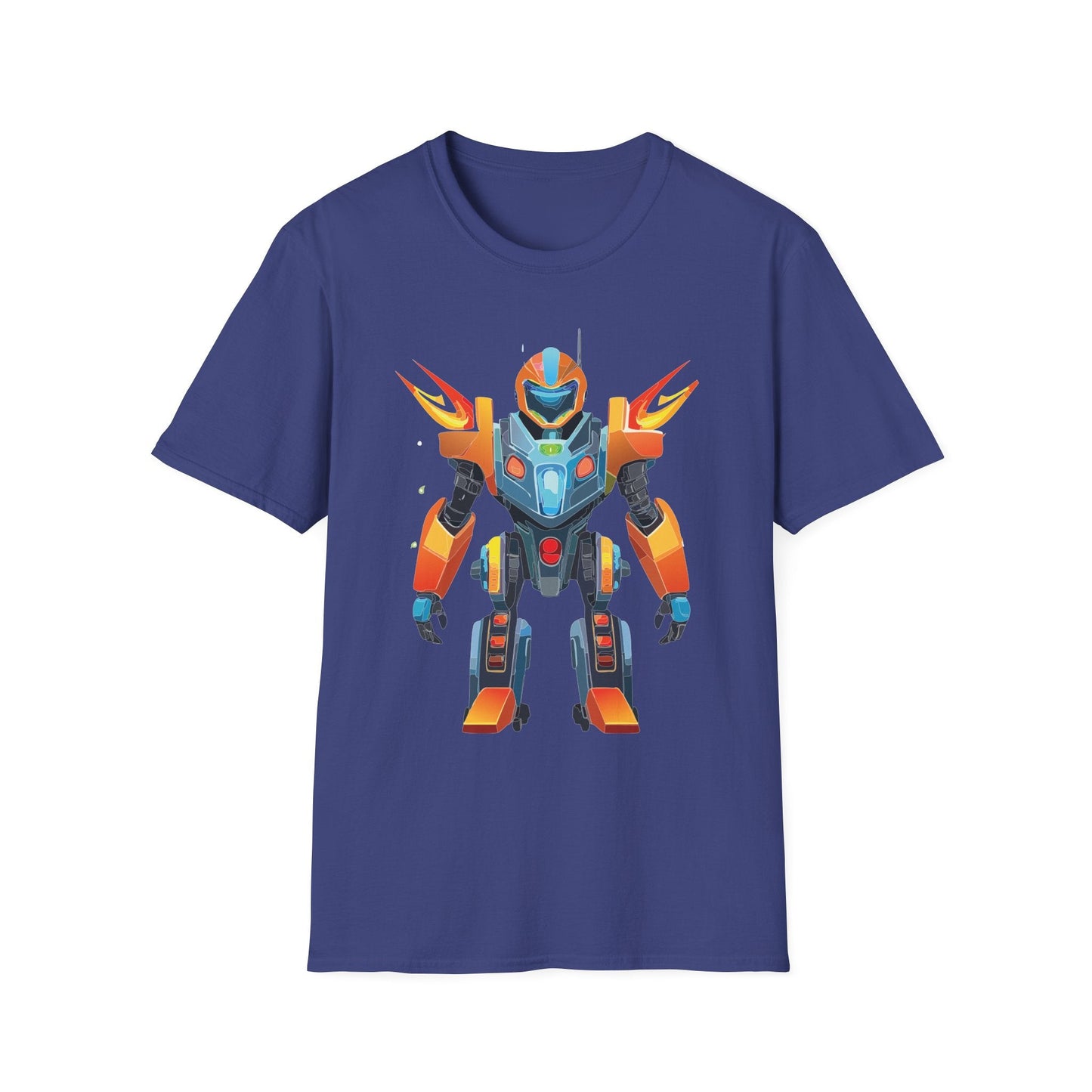 Cyborg Tee Unisex Robot Shirt Terminator Graphic Short Sleeve Tee Gildan Softstyle 64000 Cotton