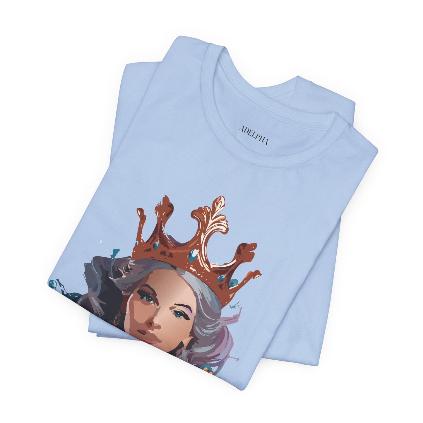 Queen Graphic T Shirt Unisex Adelpha Art Design Tee Premium Quality Jersey Short Sleeve