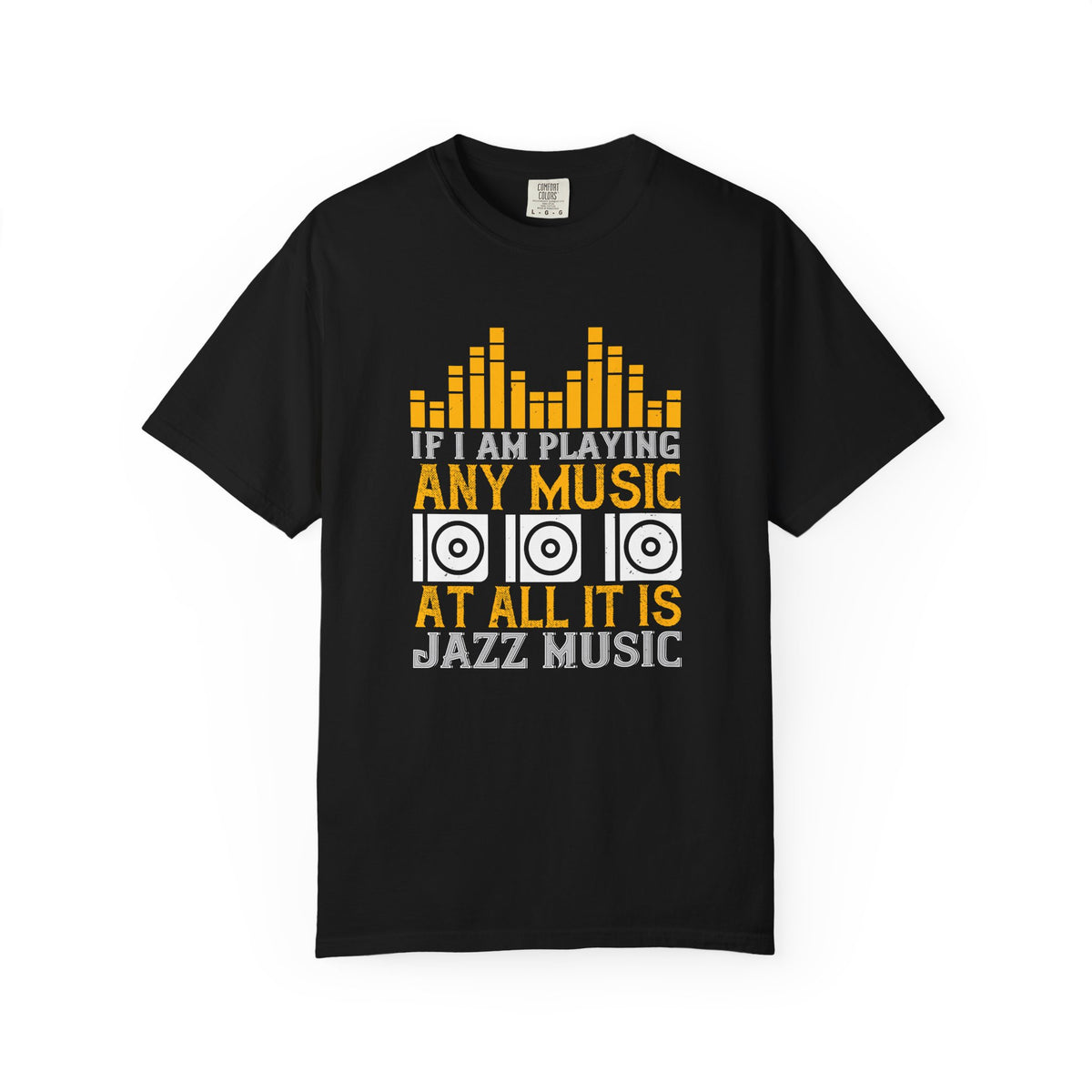Jazz Music Graphic Unisex Heavy Cotton Art Designed T-Shirt m17