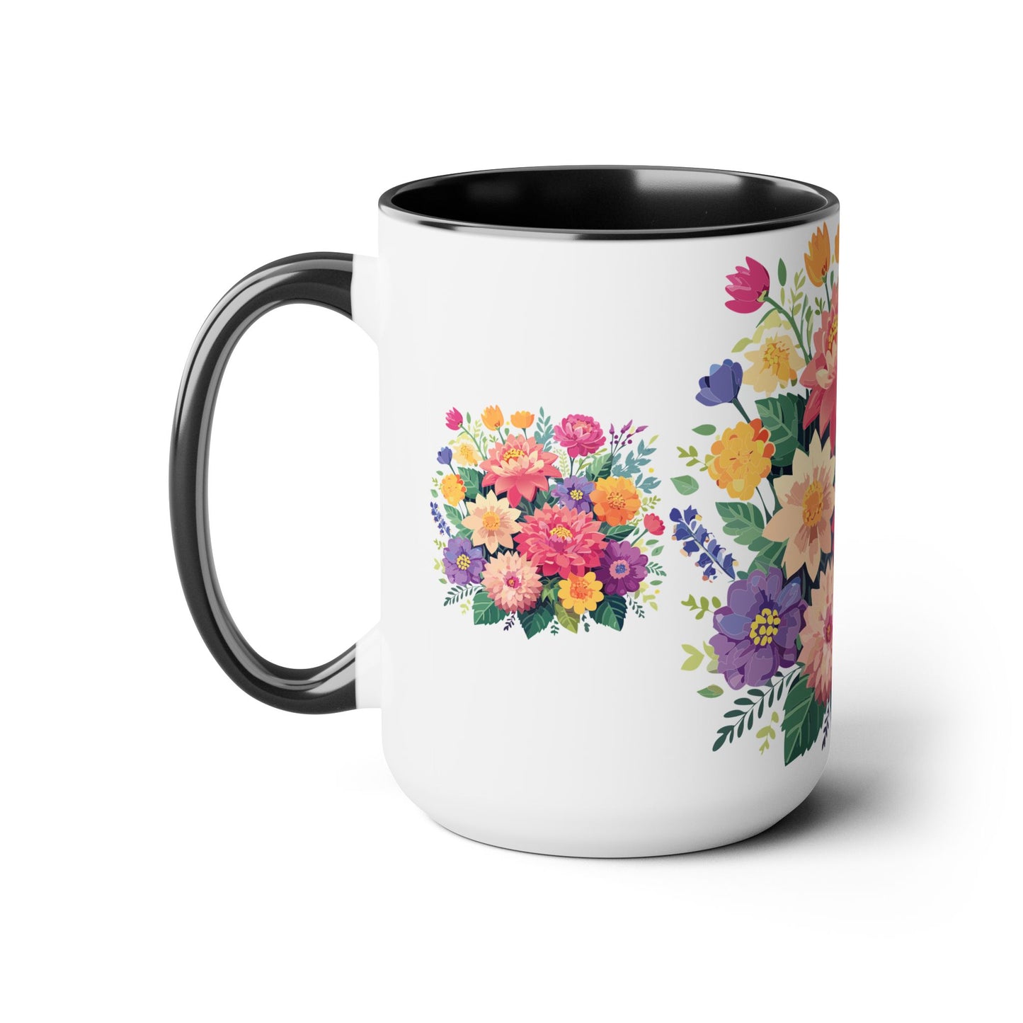 Floral Mug, Floral Cup