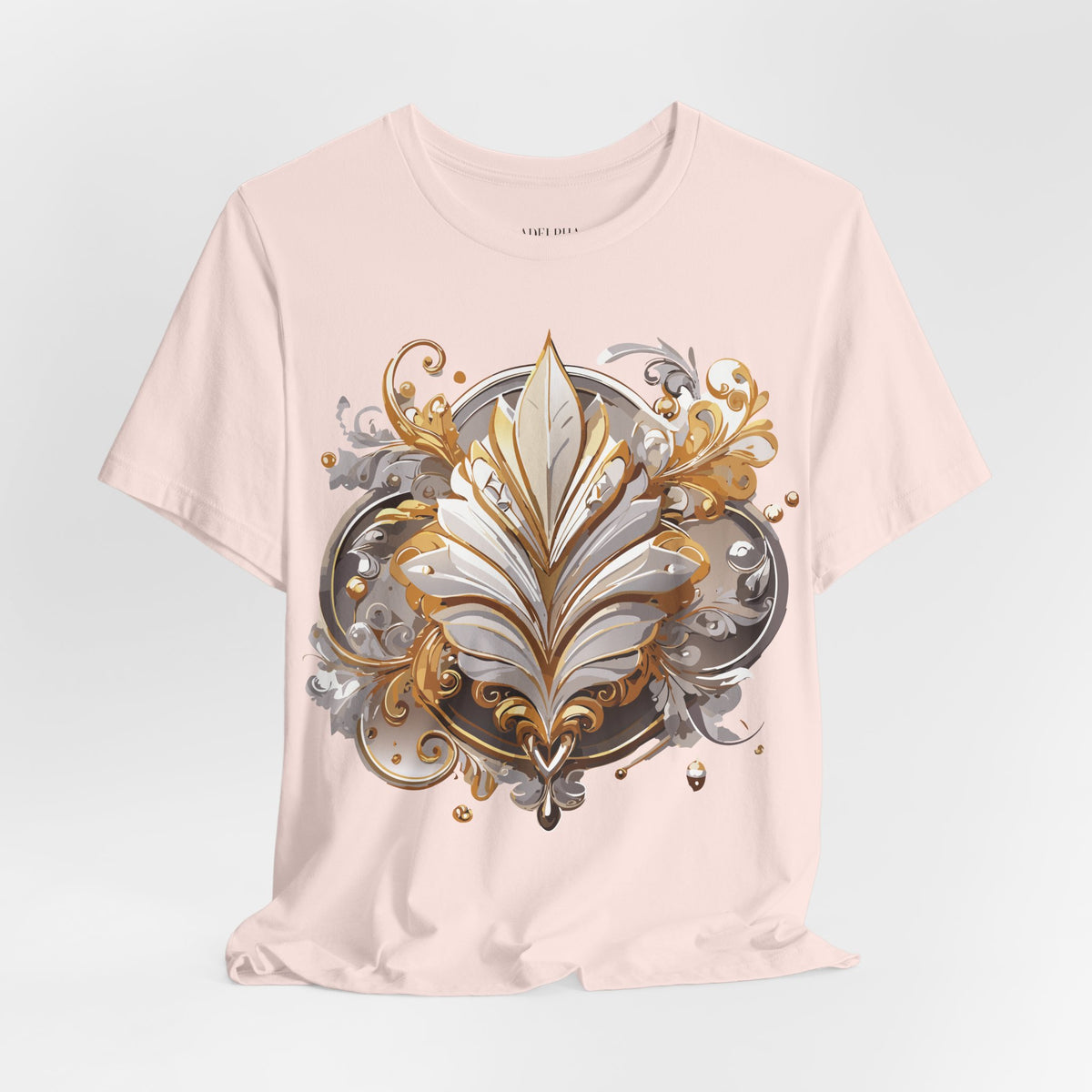 Jewelry Graphic Unisex Cotton Bella+Canvas Tee with Art Design n130
