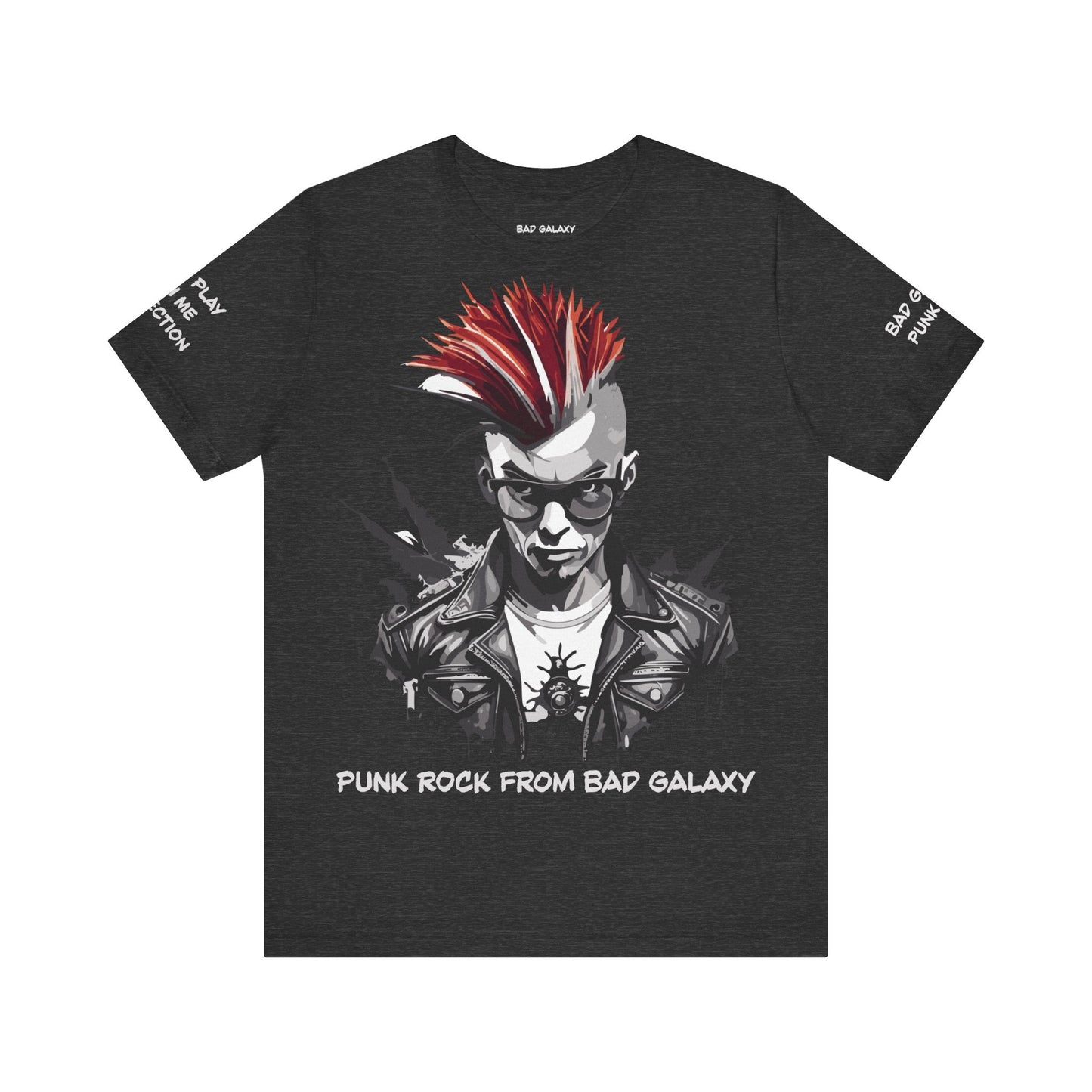 Punk Rock Tee Shirt Made To Order In USA With 100 Percent Cotton And Eco Friendly Inks