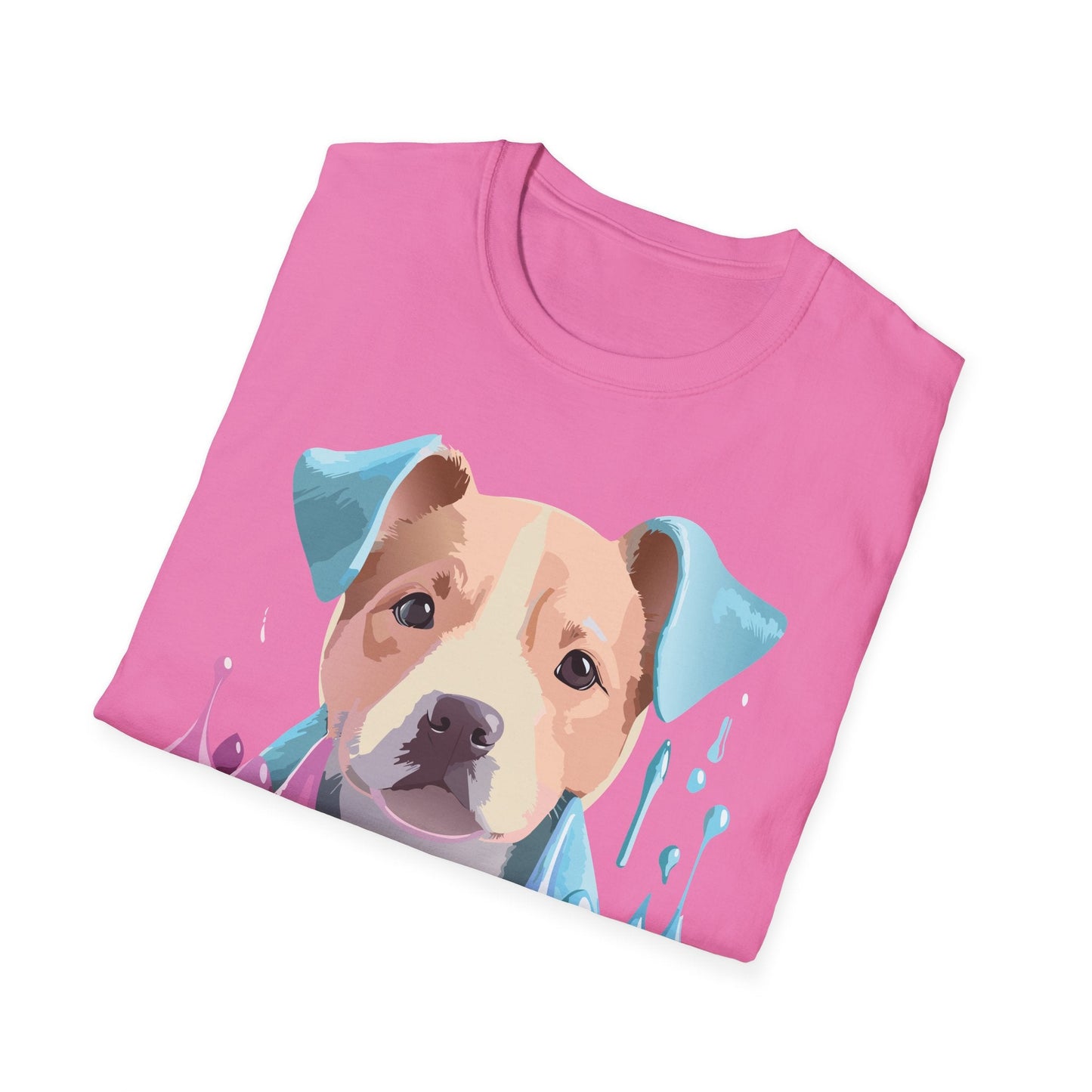 Dog Shirt Unisex Animal Tee Softstyle Gildan 64000 Cotton Tee