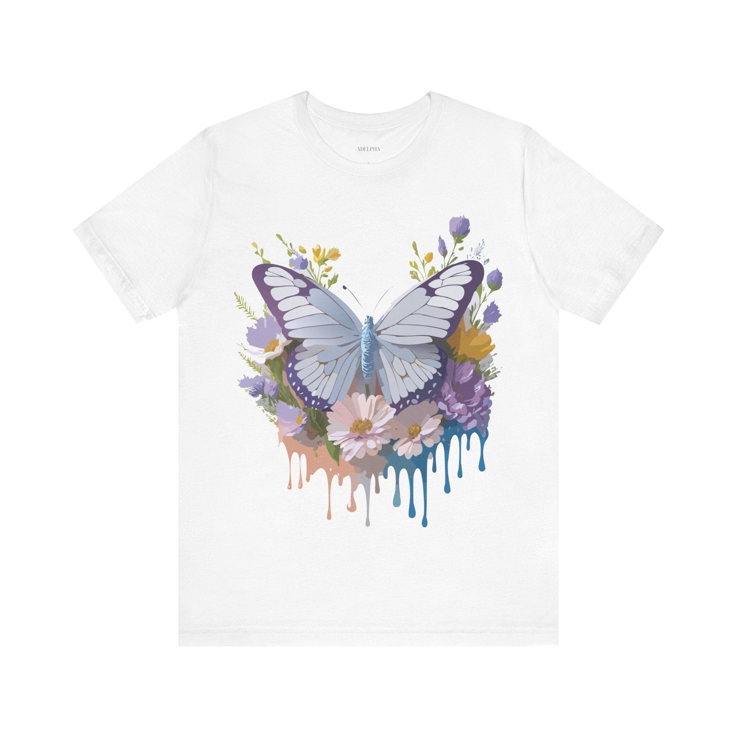 Adelpha Vintage Inspired Graphic Tee Unisex Short Sleeve Shirt