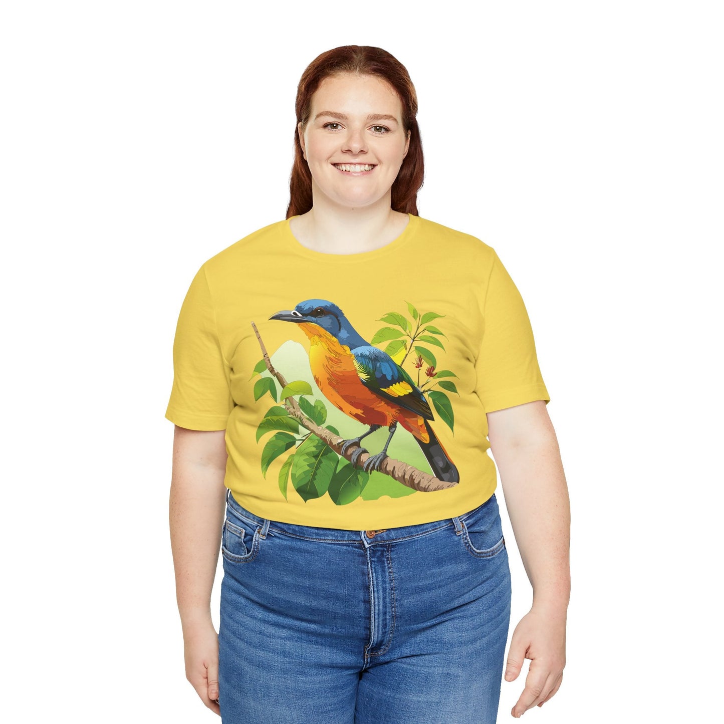 Unisex Animal Design Tee Shirt With Wildlife Graphics For Casual Everyday Wear And Comfort