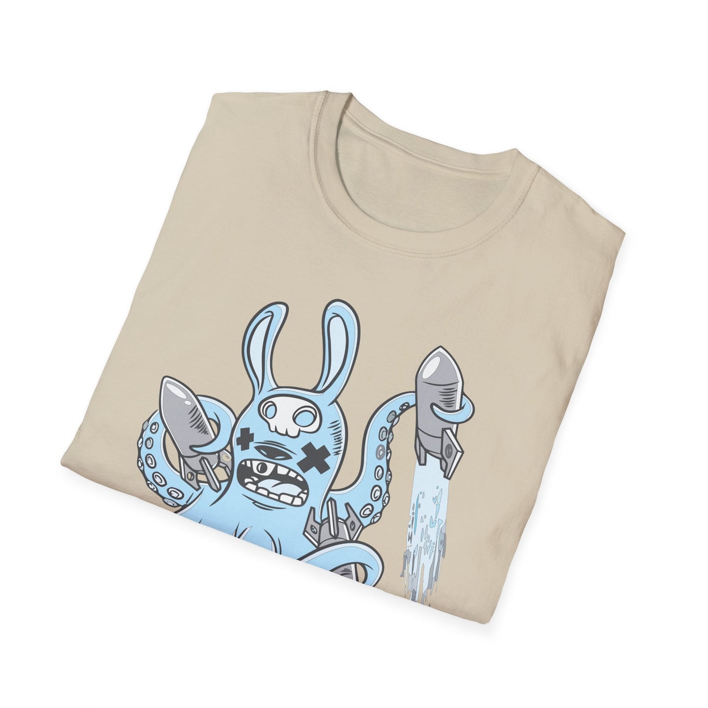 Cartoon T Shirt Unisex Animation Tee Funny Art Design Gildan Softstyle 64000 Premium Cotton
