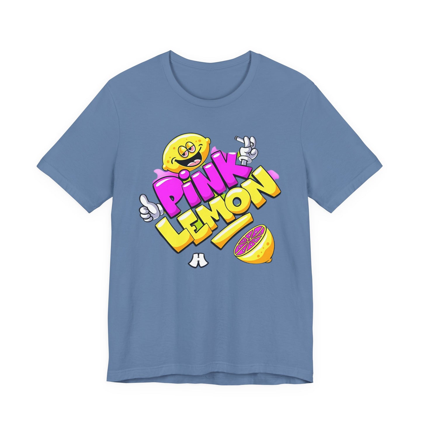 Lemon Graphic Tee, Graphic T-Shirt, Funny Lemon Shirt, Cute Cartoon Tees, Art T-Shirt, Art Design Tees