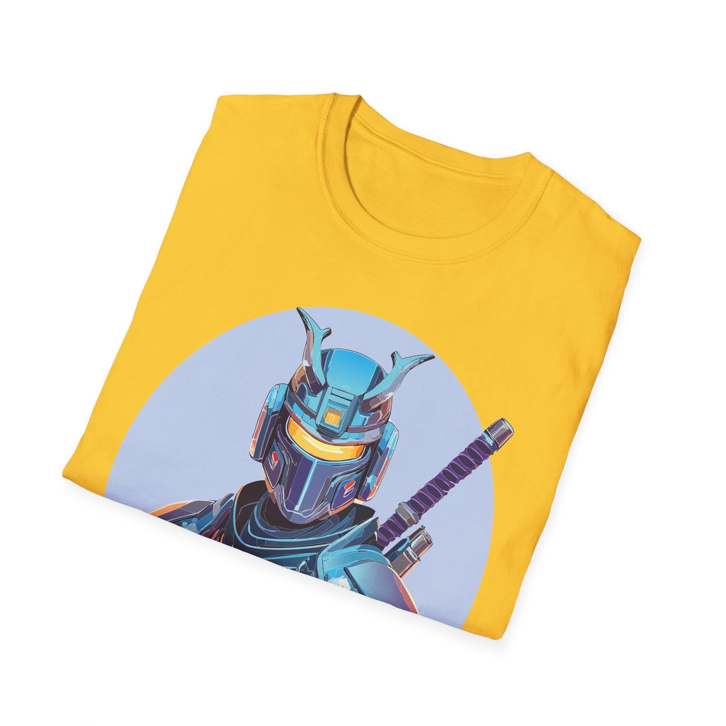 Samurai Shirt Unisex Softstyle Tee 64000 Gildan 100 Percent Ring Spun Cotton Comfort Fit
