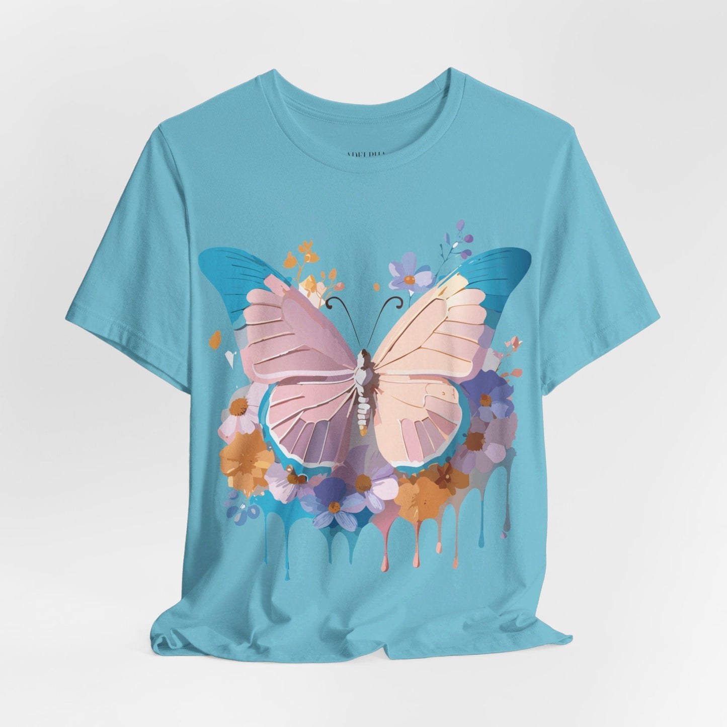 Butterfly Graphic Tee Vintage Inspired Adelpha Unisex Jersey Short Sleeve