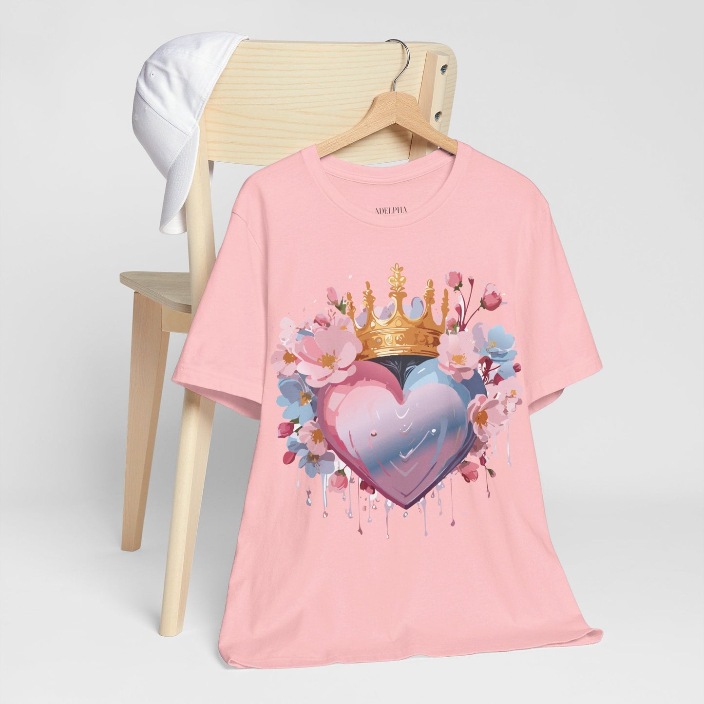 Valentine Graphic Tee Unisex Jersey Short Sleeve Adelpha Vintage Inspired Artwork