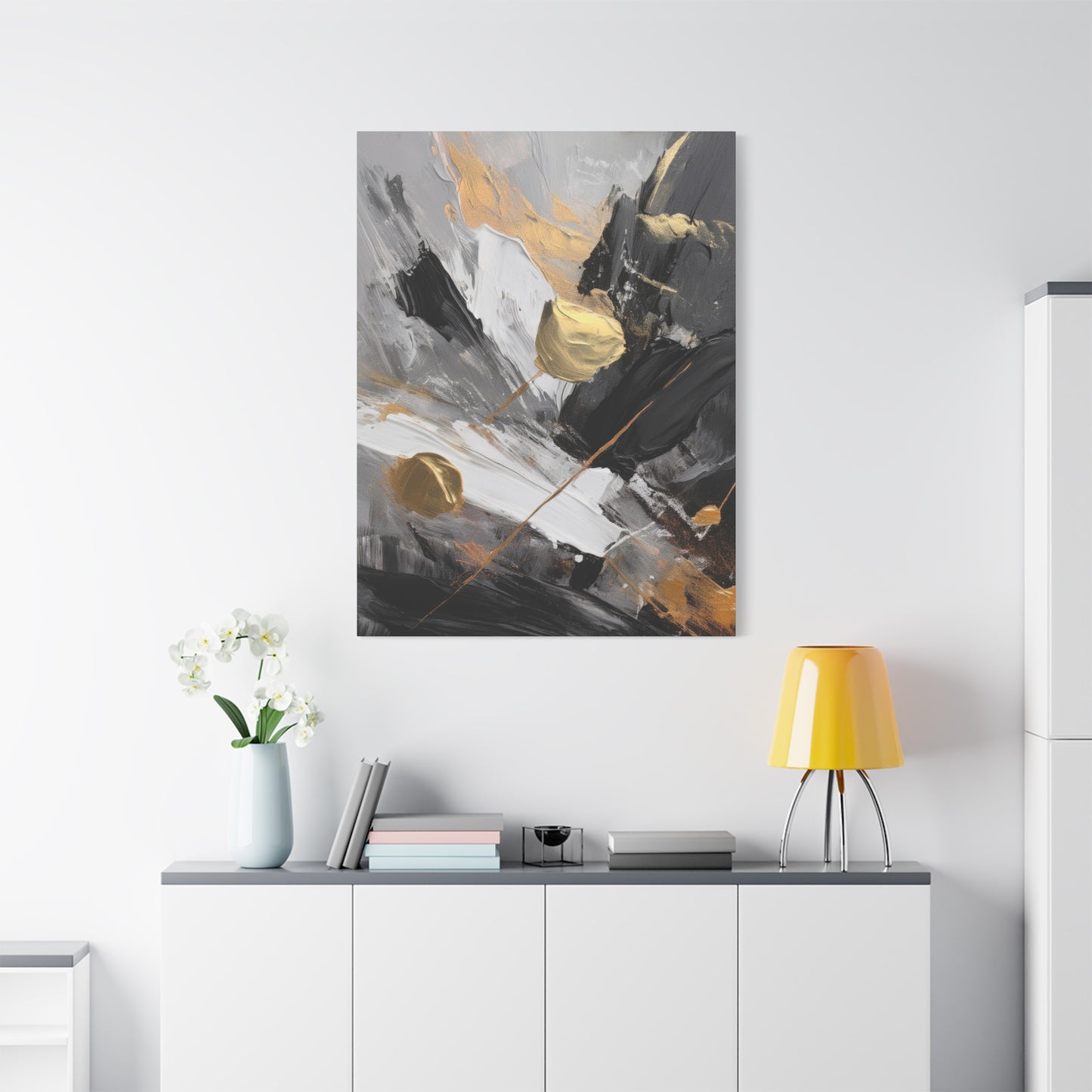 Abstract Oil Painting Print Canvas 20x24,20x30,24x30 24x32,24x36,30x40 32x48,36x48,40x60 Pine-Wood Inner Frame ABS-64