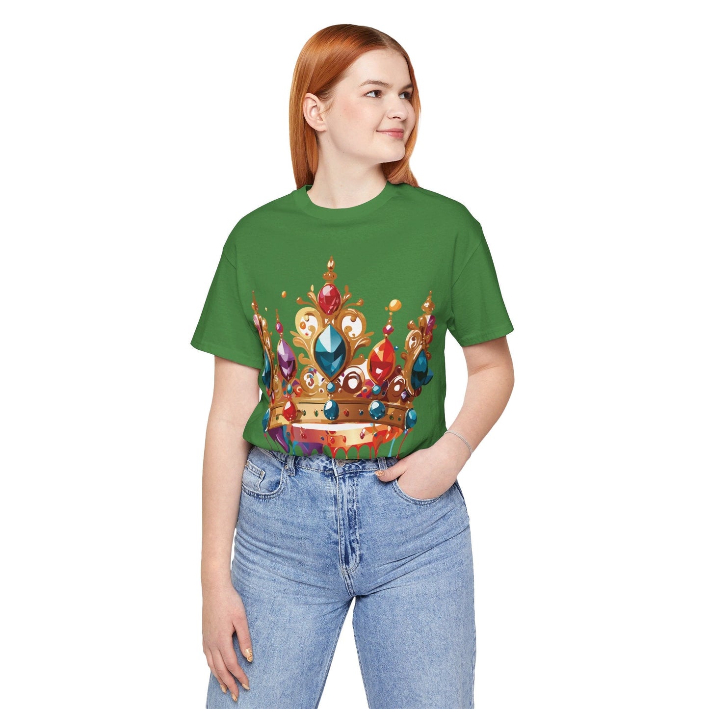 Crown Graphic Unisex 100 Cotton Vintage Artwork Tee 11