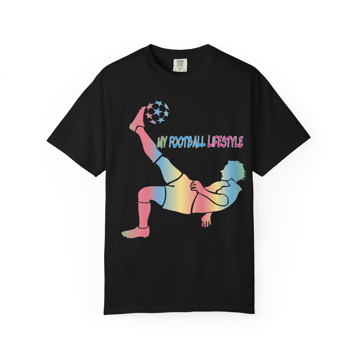 Sports Graphic Unisex T-Shirt Garment Dyed Cotton Relaxed Fit Comfort Colors 9