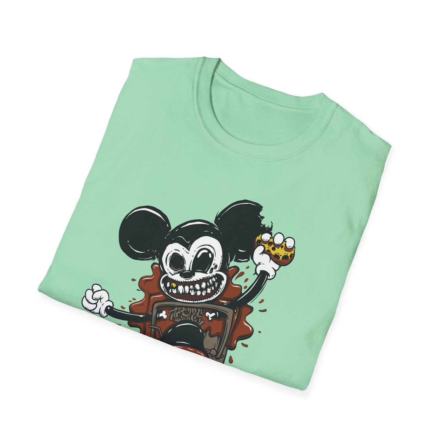 Cartoon T Shirt Animation Tee Unisex Gildan Softstyle 64000 100 Percent Cotton Comfort