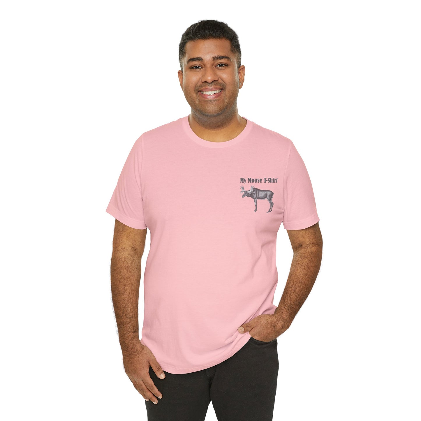 Camiseta unisex de algodón con estampado de animales