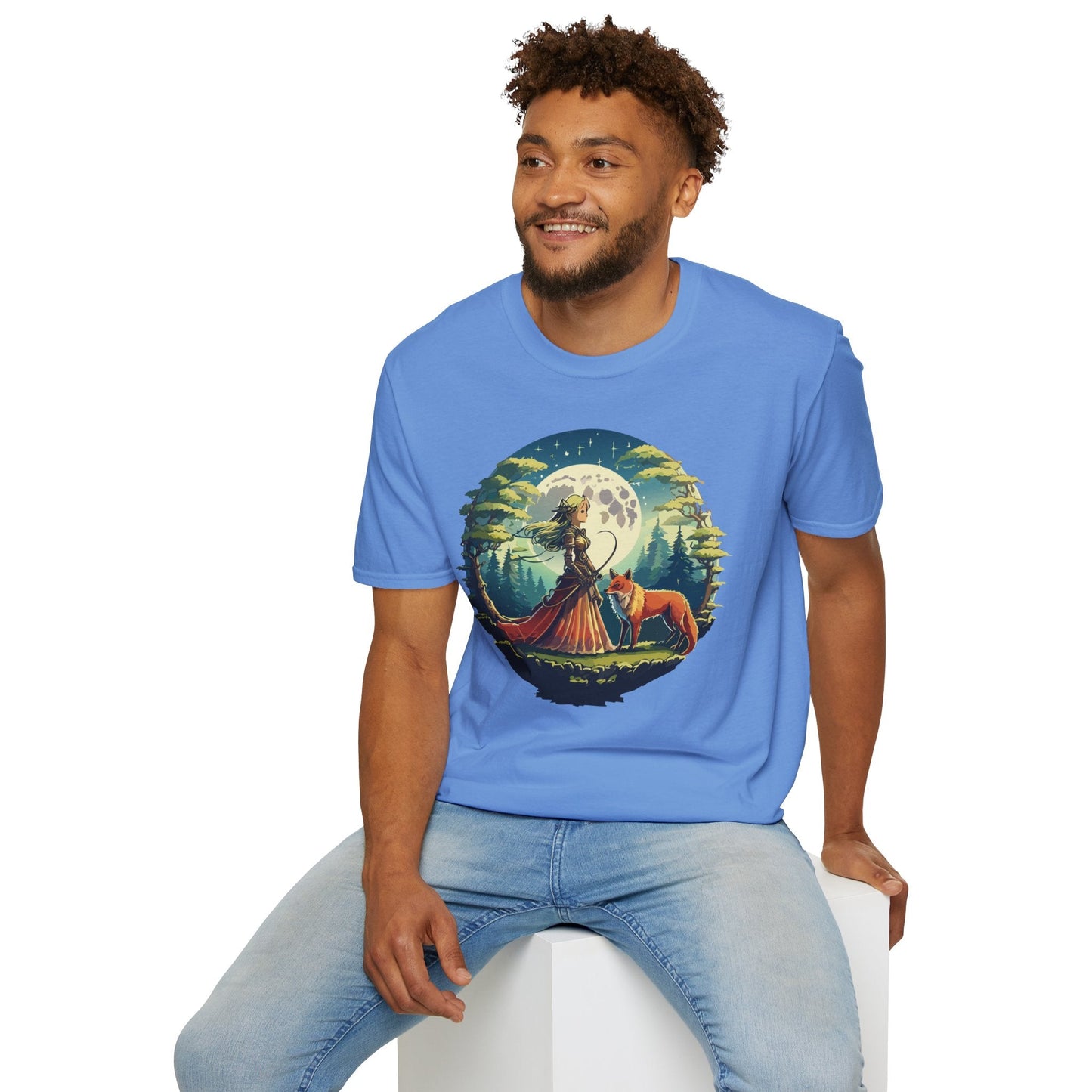 Womens Graphic T Shirt Art Design Tee Softstyle 64000 Gildan Unisex Cotton Comfort Tee