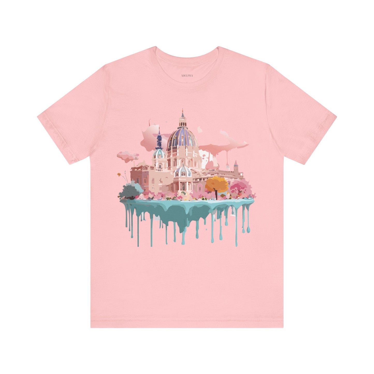 Adelpha Vienna Graphic Tee Unisex Short Sleeve Shirt Vintage Inspired Art Design