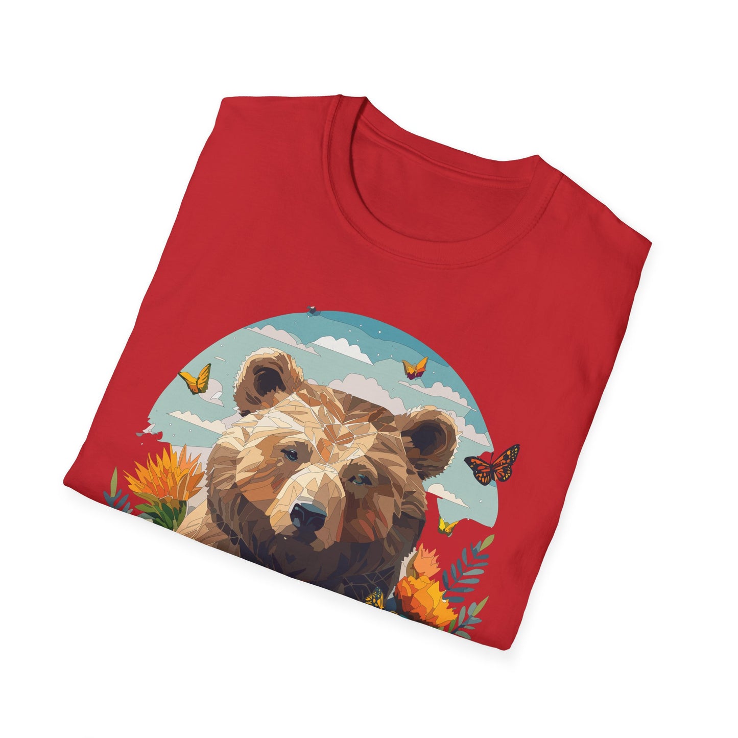 Bear T-Shirt, Teddy Bear T Shirt, Shirt with Bear, Shirt with Animal - 4